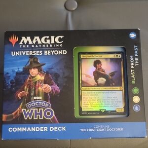 Magic: The Gathering Doctor Who Commander Deck Blast From The Past